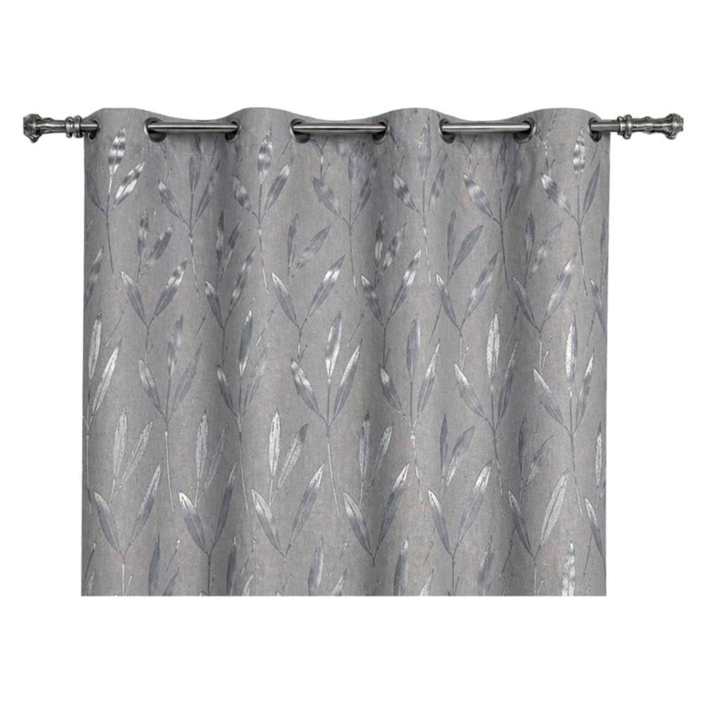 ผ้าม่าน EYELET HOME LIVING STYLE IRIS UV 140x220 ซม. สีเทา