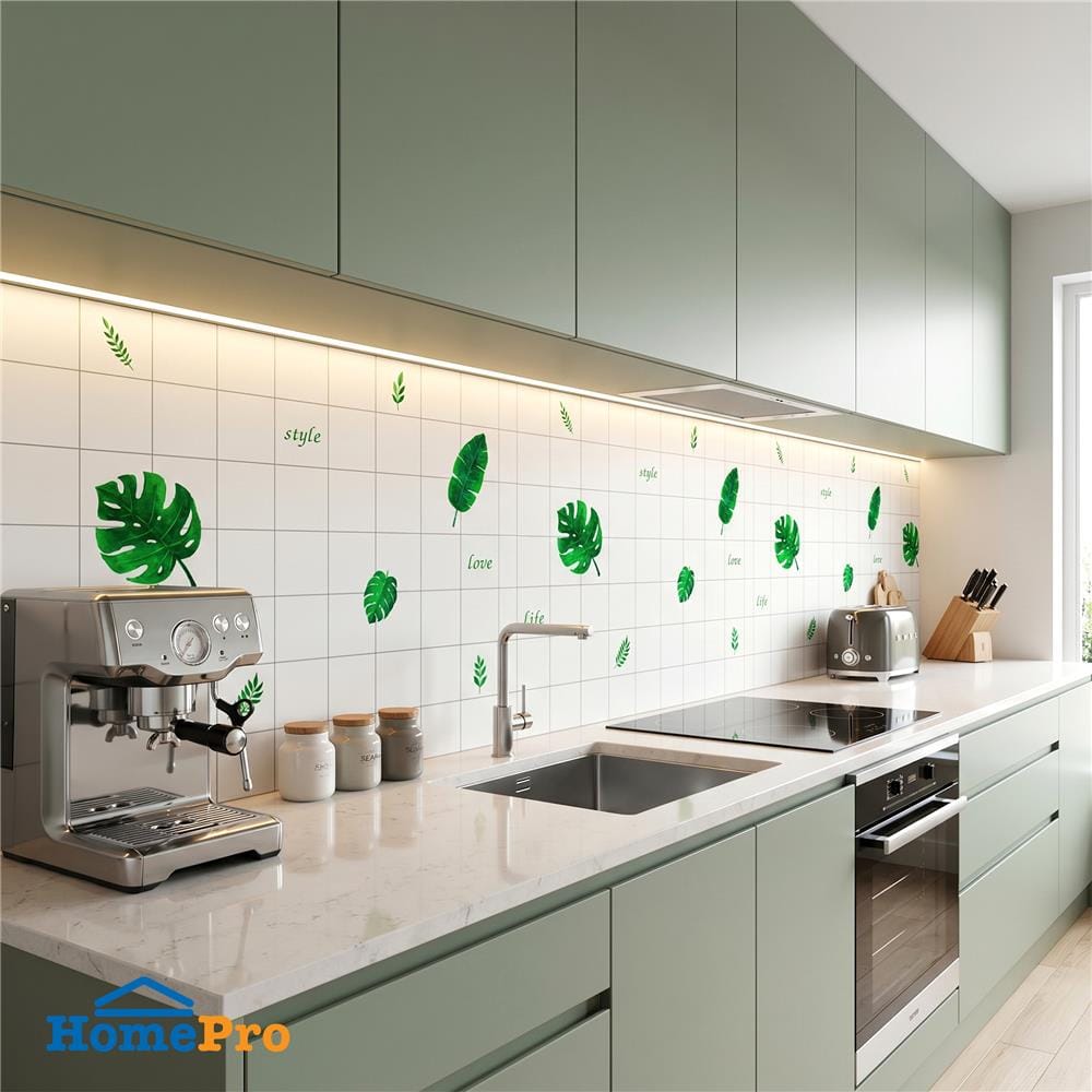 สติ๊กเกอร์ HOME LIVING STYLE COOK AL TREE 0.60x3 ม. สีขาว
