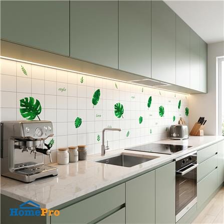 สติ๊กเกอร์ HOME LIVING STYLE COOK AL TREE 0.60x3 ม. สีขาว_2