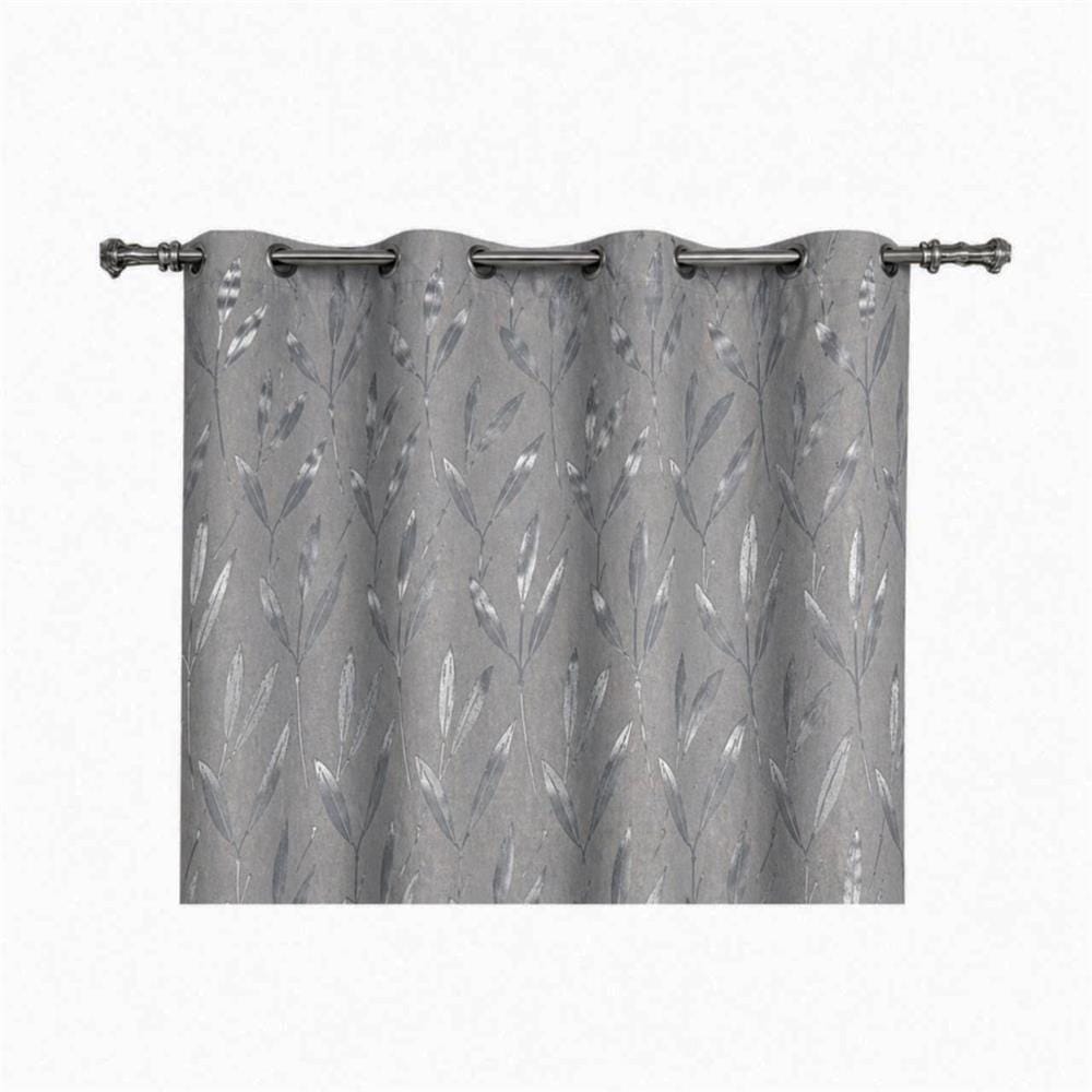 ผ้าม่าน EYELET HOME LIVING STYLE IRIS UV 140x160 ซม. สีเทา