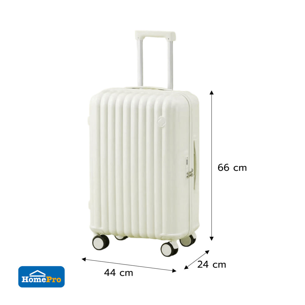 กระเป๋าเดินทาง 24 นิ้ว AVENTRA MILANC สีขาว