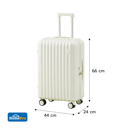 กระเป๋าเดินทาง 24 นิ้ว AVENTRA MILANC สีขาว_3