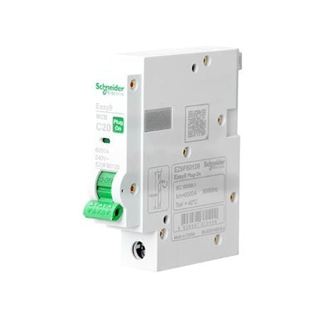 เซอร์กิตเบรกเกอร์ 20 แอมป์ 1 เฟส SCHNEIDER EZ9F60120_1