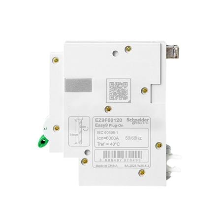 เซอร์กิตเบรกเกอร์ 20 แอมป์ 1 เฟส SCHNEIDER EZ9F60120_2