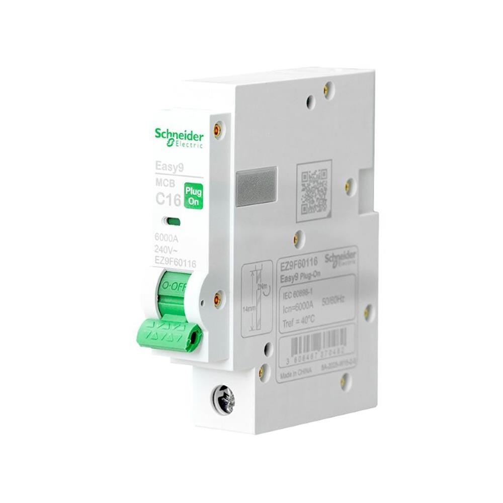 เซอร์กิตเบรกเกอร์ 16 แอมป์ 1 เฟส SCHNEIDER EZ9F60116