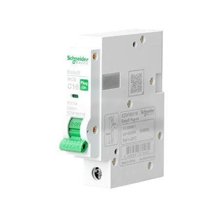 เซอร์กิตเบรกเกอร์ 16 แอมป์ 1 เฟส SCHNEIDER EZ9F60116_1
