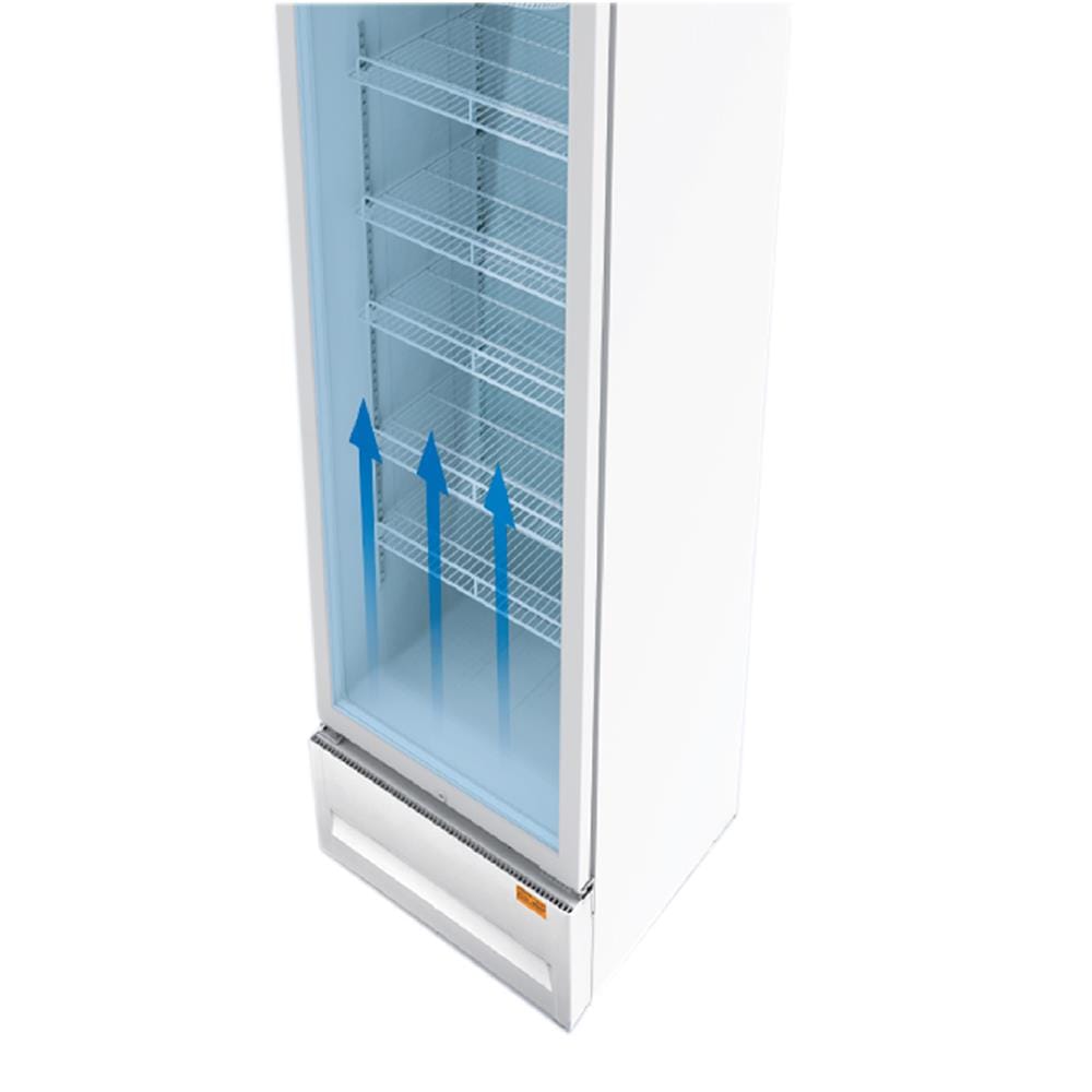 ตู้เครื่องดื่ม 1 ประตู MIDEA MDRZ315FZG01TH 7.5 คิว สีขาว