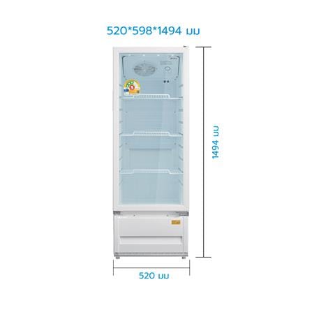 ตู้เครื่องดื่ม 1 ประตู MIDEA MDRZ315FZG01TH 7.5 คิว สีขาว_11