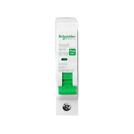 เซอร์กิตเบรกเกอร์ 10 แอมป์ 1 เฟส SCHNEIDER EZ9F60110_0