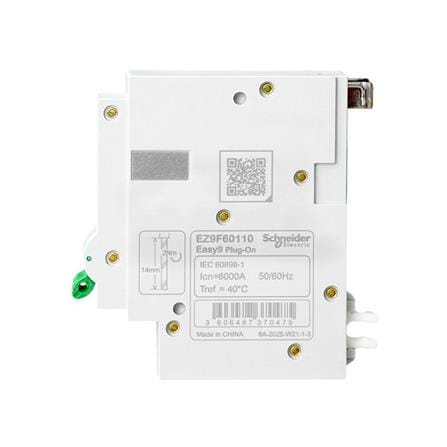 เซอร์กิตเบรกเกอร์ 10 แอมป์ 1 เฟส SCHNEIDER EZ9F60110_2