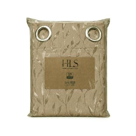 ผ้าม่าน EYELET HOME LIVING STYLE IRIS UV 140x160 ซม. สีครีม_4