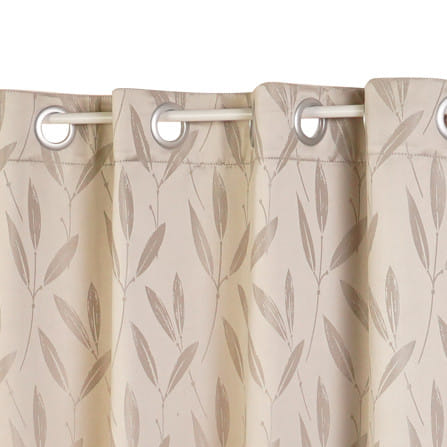 ผ้าม่าน EYELET HOME LIVING STYLE IRIS UV 140x160 ซม. สีครีม_2
