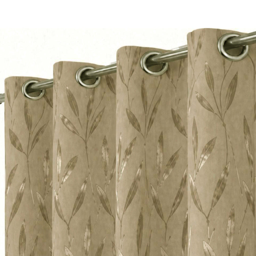 ผ้าม่าน EYELET HOME LIVING STYLE IRIS UV 140x220 ซม. สีครีม