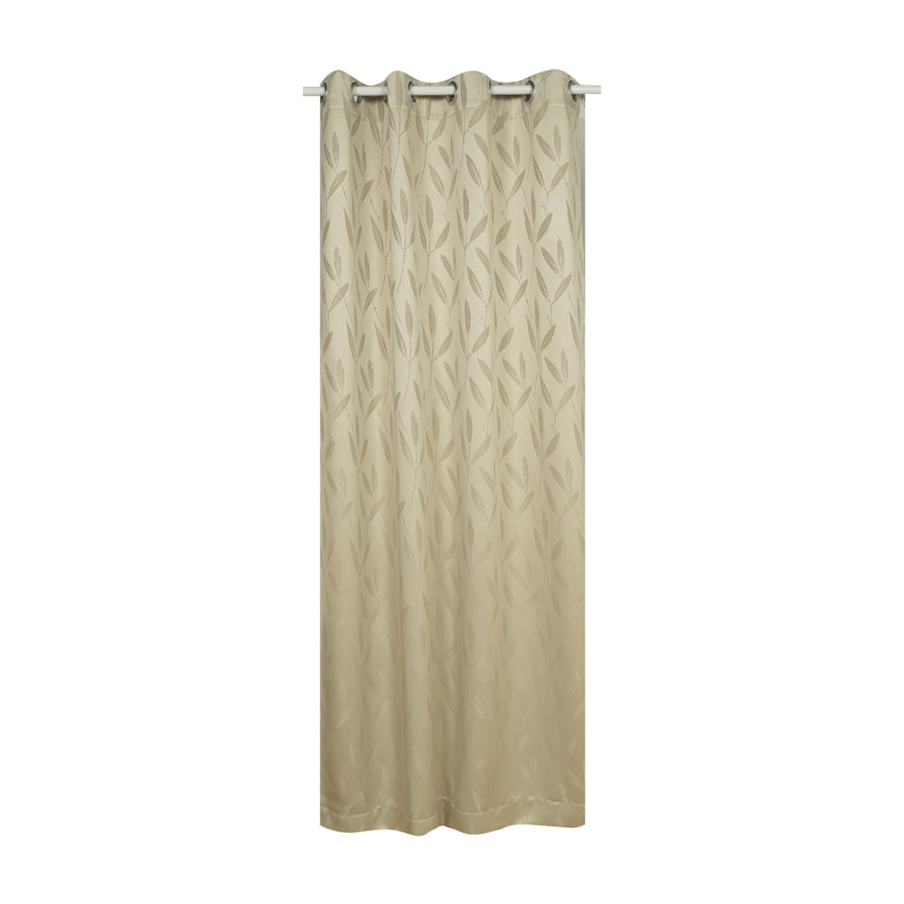 ผ้าม่าน EYELET HOME LIVING STYLE IRIS UV 140x220 ซม. สีครีม