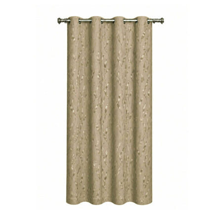 ผ้าม่าน EYELET HOME LIVING STYLE IRIS UV 140x220 ซม. สีครีม_0
