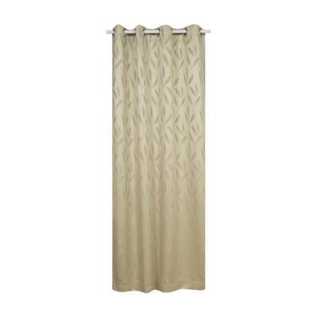 ผ้าม่าน EYELET HOME LIVING STYLE IRIS UV 140x220 ซม. สีครีม_0