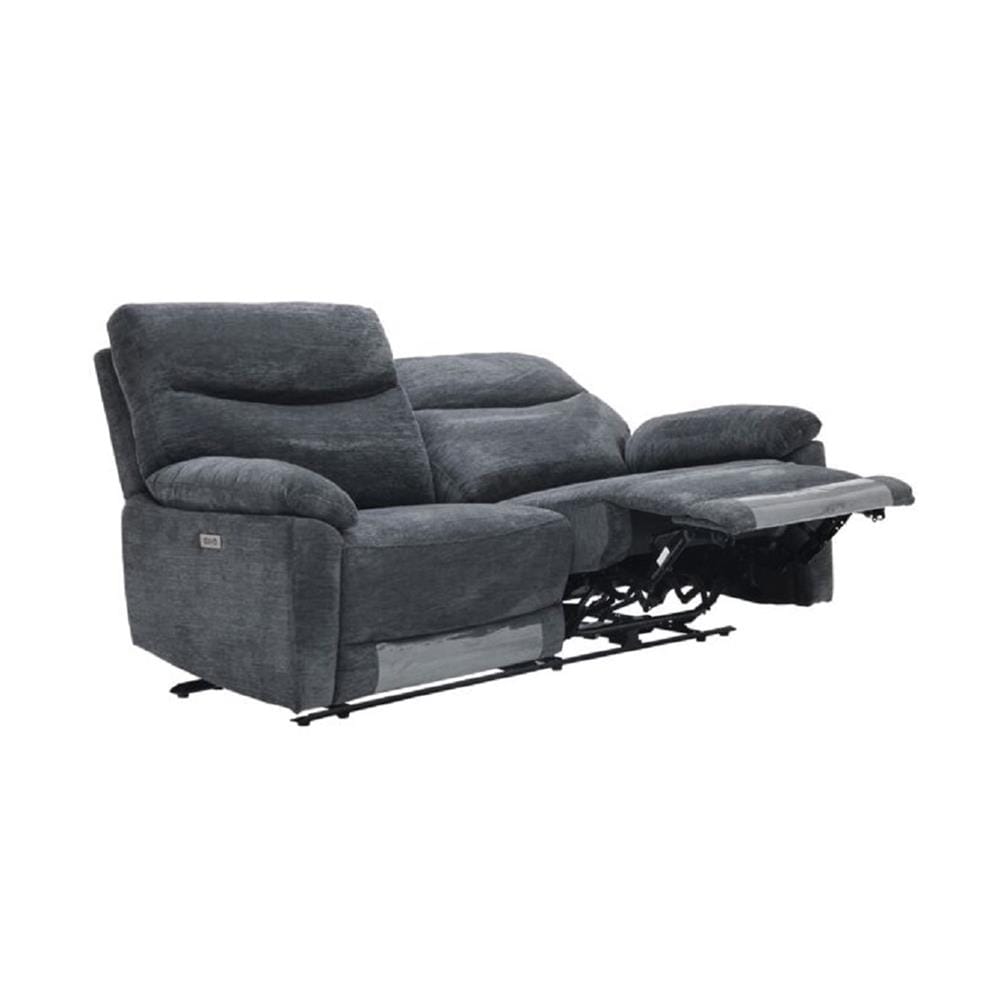 เก้าอี้ปรับนอนไฟฟ้า 2 ที่นั่ง SOFA SOLUTIONS MARSH 19238919 สีเทาเข้ม