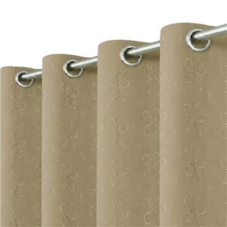 ผ้าม่าน EYELET HOME LIVING STYLE LILY UV 140x160 ซม. สีครีม_1
