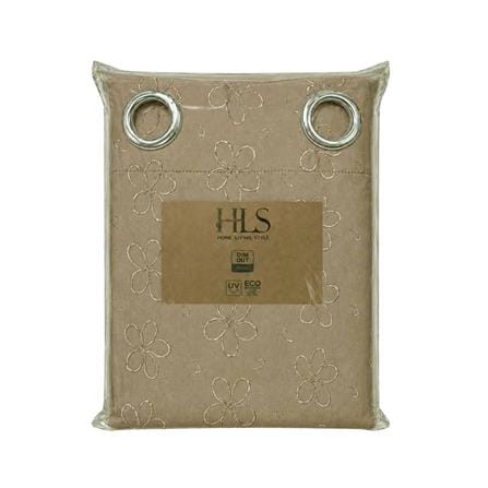 ผ้าม่าน EYELET HOME LIVING STYLE LILY UV 140x160 ซม. สีครีม_4