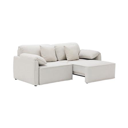 เก้าอี้ปรับนอนไฟฟ้า 2 ที่นั่ง SOFA SOLUTIONS NORMATY 19242258 สีครีม_3