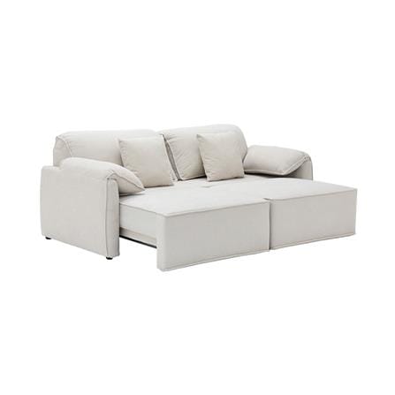 เก้าอี้ปรับนอนไฟฟ้า 2 ที่นั่ง SOFA SOLUTIONS NORMATY 19242258 สีครีม_4