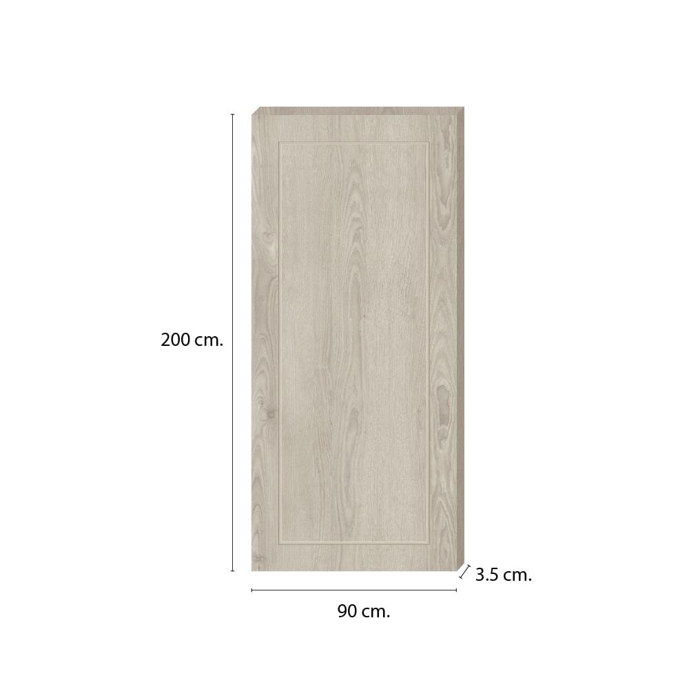 ประตูภายใน SPC ไม่เจาะลูกบิด INTO SPEC BORDER 90x200 ซม. สี PRECIOUS OAK