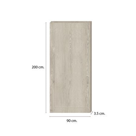 ประตูภายใน SPC ไม่เจาะลูกบิด INTO SPEC BORDER 90x200 ซม. สี PRECIOUS OAK_3