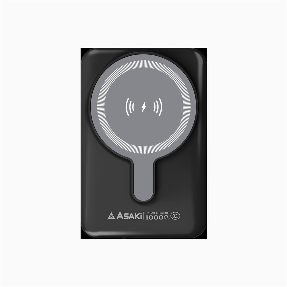 แบตเตอรี่สำรอง ASAKI AB3124C 10,000 MAH สีดำ