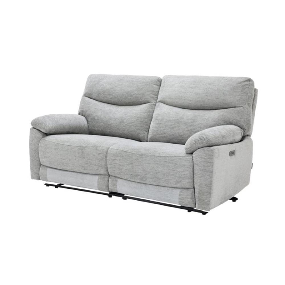 เก้าอี้ปรับนอนไฟฟ้า 2 ที่นั่ง SOFA SOLUTIONS MARSH 19238921 สีเทาอ่อน