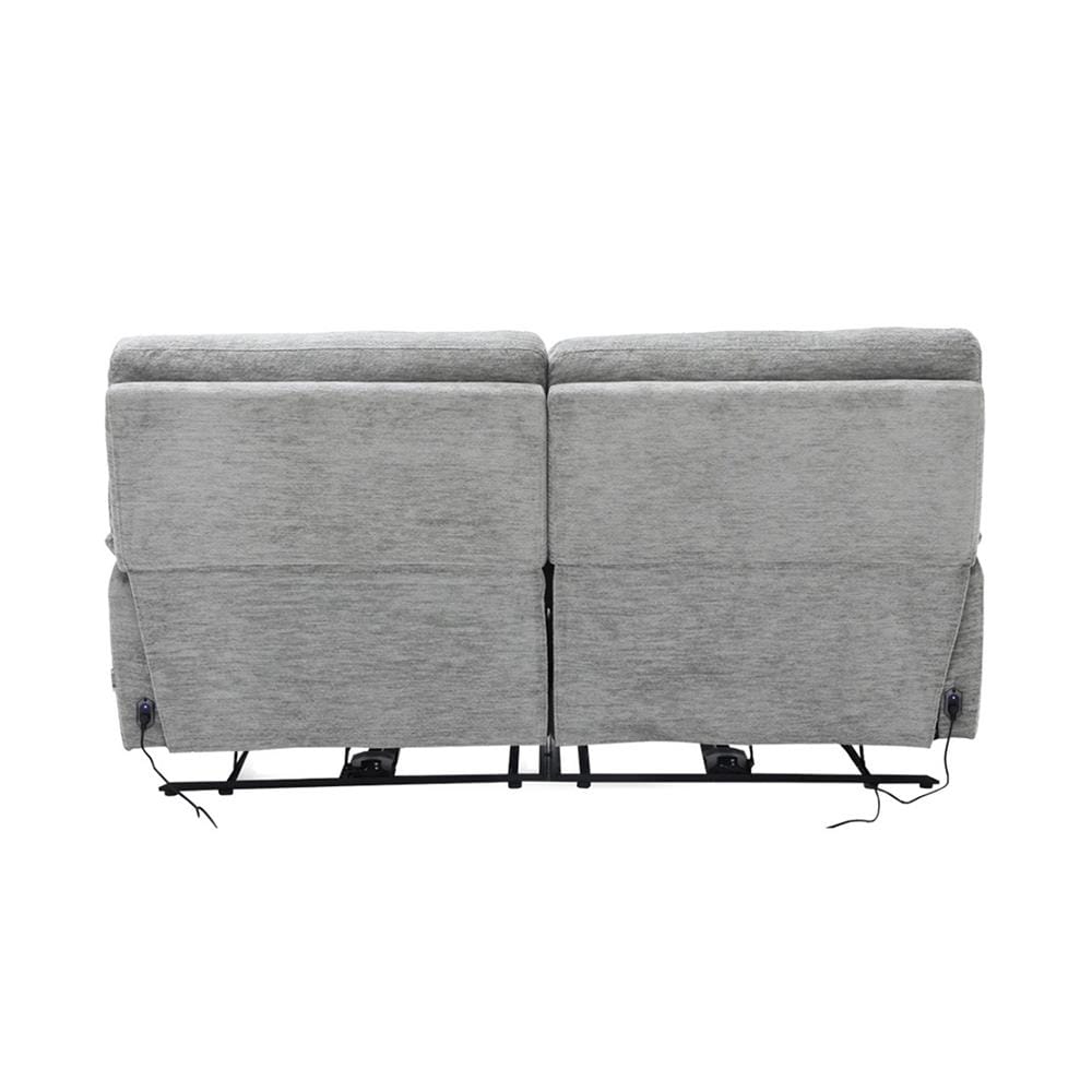 เก้าอี้ปรับนอนไฟฟ้า 2 ที่นั่ง SOFA SOLUTIONS MARSH 19238921 สีเทาอ่อน