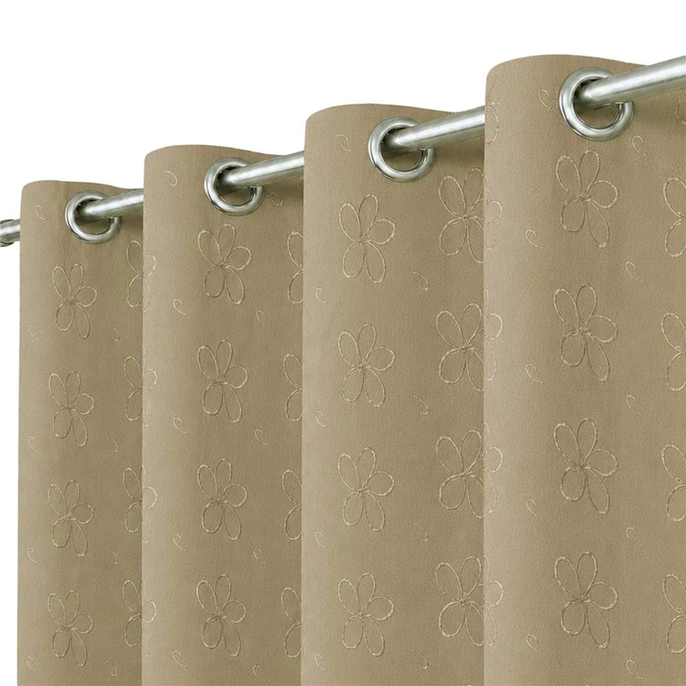 ผ้าม่าน EYELET HOME LIVING STYLE LILY UV 140x220 ซม. สีครีม