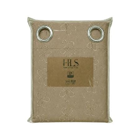 ผ้าม่าน EYELET HOME LIVING STYLE LILY UV 140x220 ซม. สีครีม_4