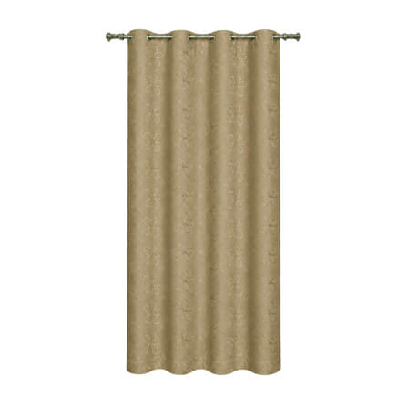 ผ้าม่าน EYELET HOME LIVING STYLE LILY UV 140x220 ซม. สีครีม_1