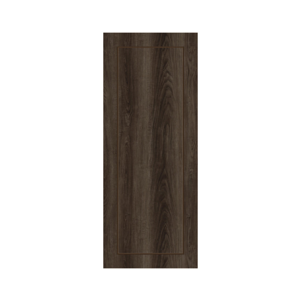 ประตูภายใน SPC ไม่เจาะรูลูกบิด INTO SPEC BORDER 80x200 ซม. สี ENGLISH WALNUT