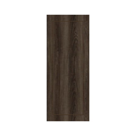 ประตูภายใน SPC ไม่เจาะรูลูกบิด INTO SPEC BORDER 80x200 ซม. สี ENGLISH WALNUT_0