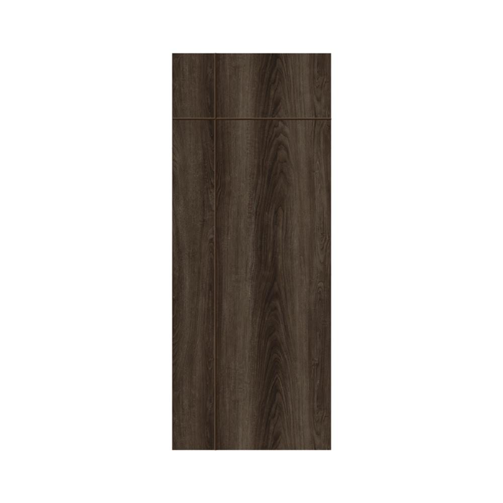 ประตูภายใน SPC ไม่เจาะลูกบิด INTO SPEC INTERSECT 80x200 ซม. สี ENGLISH WALNUT