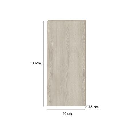 ประตูภายใน SPC ไม่เจาะลูกบิด INTO SPEC LINEAR 90x200 ซม. สี PRECIOUS OAK_3