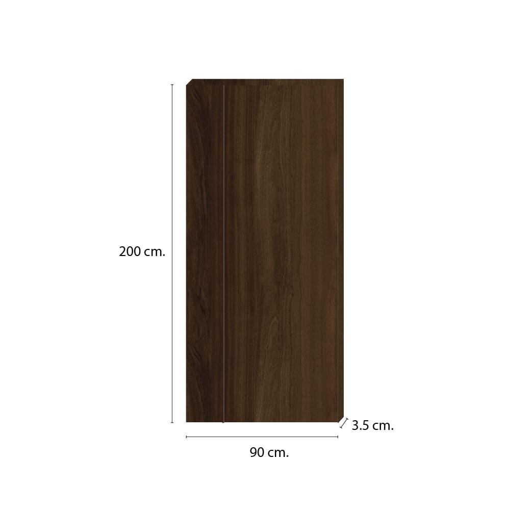 ประตูภายใน SPC ไม่เจาะลูกบิด INTO SPEC LINEAR 90x200 ซม. สี AFRICAN SAPELE