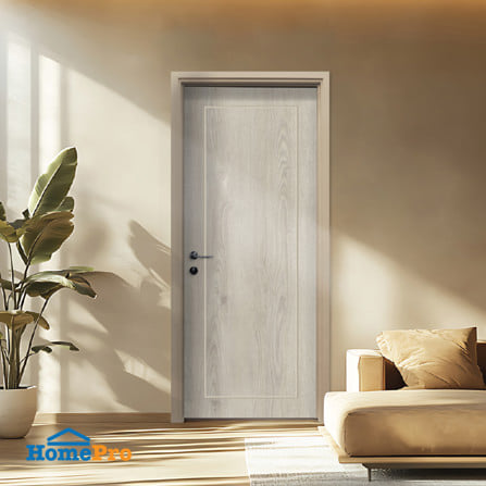 ประตูภายใน SPC ไม่เจาะลูกบิด INTO SPEC BORDER 80x200 ซม. สี PRECIOUS OAK_1