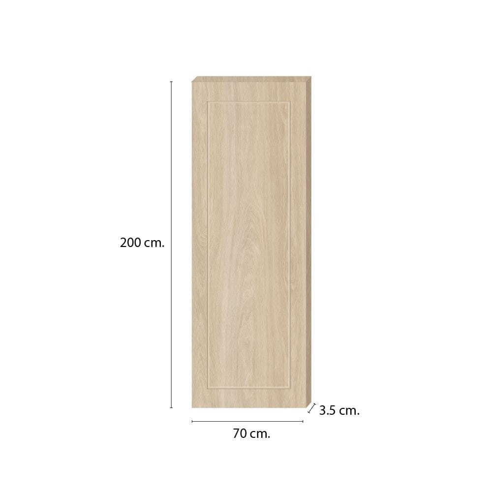 ประตูภายใน SPC ไม่เจาะรูลูกบิด INTO SPEC BORDER 70x200 ซม. สี CREMIA