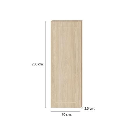 ประตูภายใน SPC ไม่เจาะรูลูกบิด INTO SPEC BORDER 70x200 ซม. สี CREMIA_3