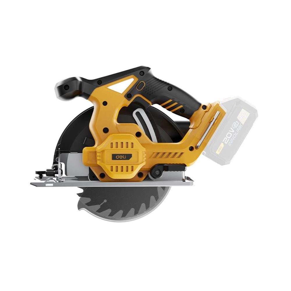 เลื่อยวงเดือนไร้สาย 4 นิ้ว (เฉพาะเครื่อง) DELI EDC552Z 20 โวลล์