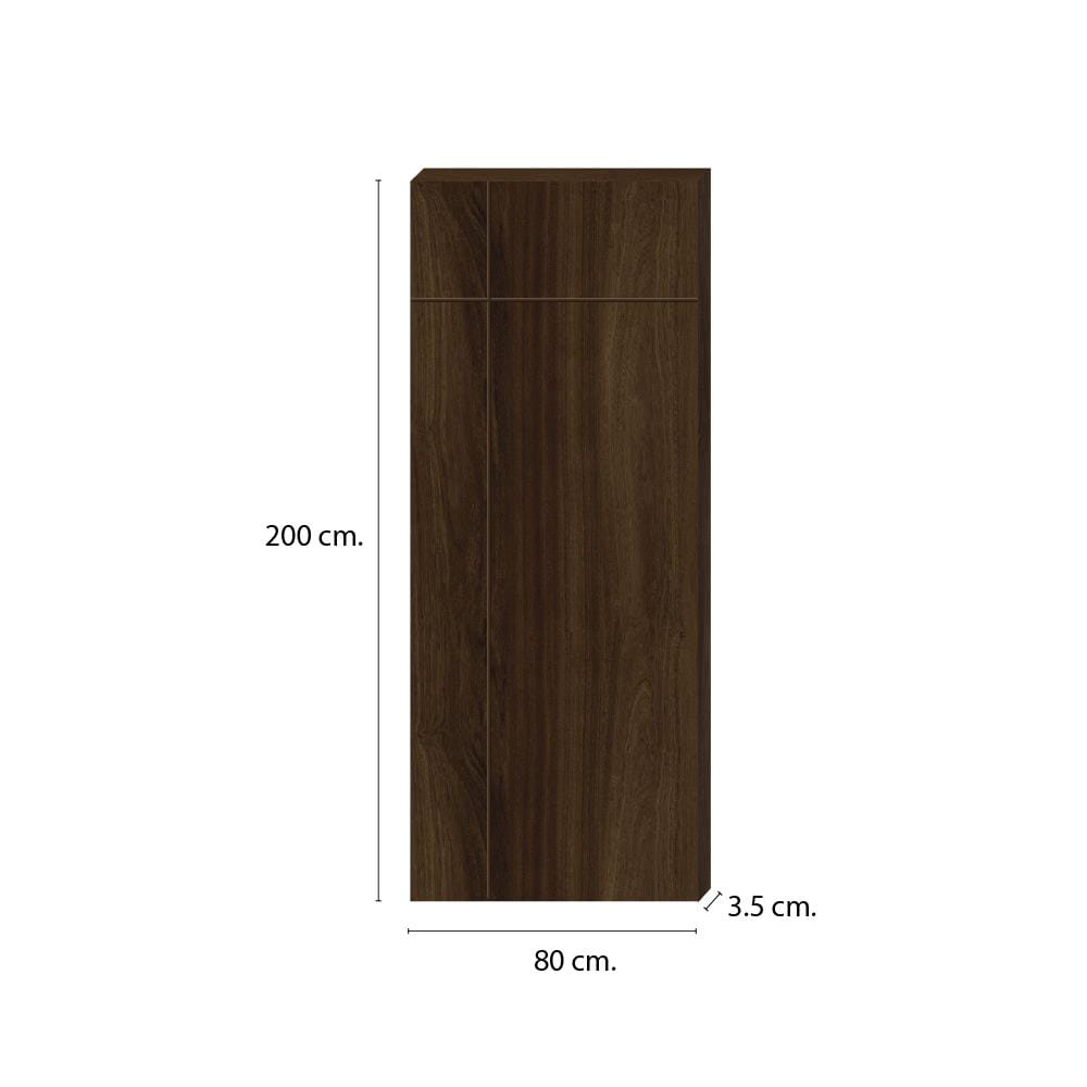 ประตูภายใน SPC ไม่เจาะลูกบิด INTO SPEC INTERSECT 80x200 ซม. สี AFRICAN SAPELE