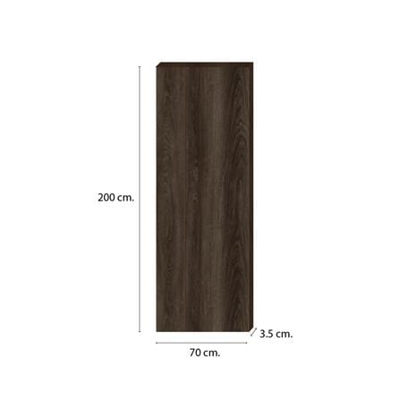 ประตูภายใน SPC ไม่เจาะลูกบิด INTO SPEC LINEAR 70x200 ซม. สี ENGLISH WALNUT_2