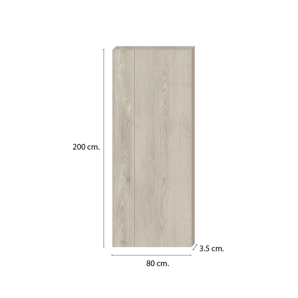 ประตูภายใน SPC  ไม่เจาะลูกบิด INTO SPEC LINEAR 80x200 ซม. สี PRECIOUS OAK