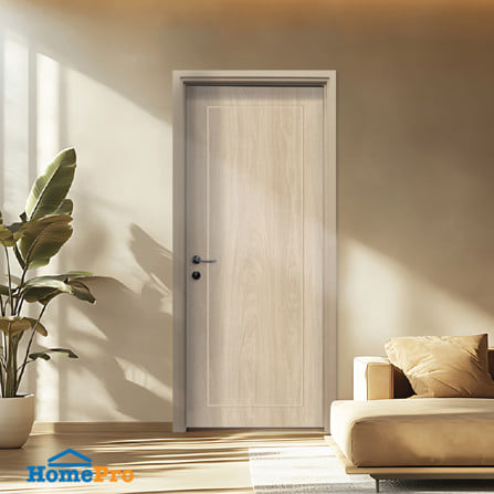 ประตูภายใน SPC ไม่เจาะลูกบิด INTO SPEC BORDER 80x200 ซม. สี CREAMIA_1