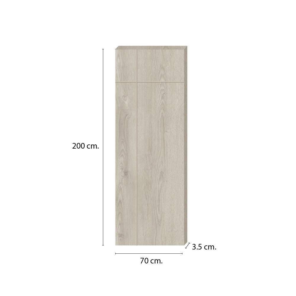 ประตูภายใน SPC ไม่เจาะลูกบิด INTO SPEC INTERSECT 70x200 ซม. สี PRECIOUS OAK
