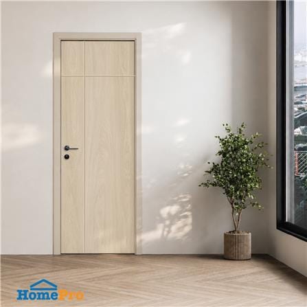 ประตูภายใน SPC ไม่เจาะลูกบิด INTO SPEC INTERSECT 70x200 ซม. สี CREMIA_1