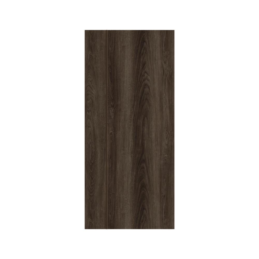 ประตูภายใน SPC ไม่เจาะลูกบิด INTO SPEC LINEAR 90x200 ซม. สี ENGLISH WALNUT