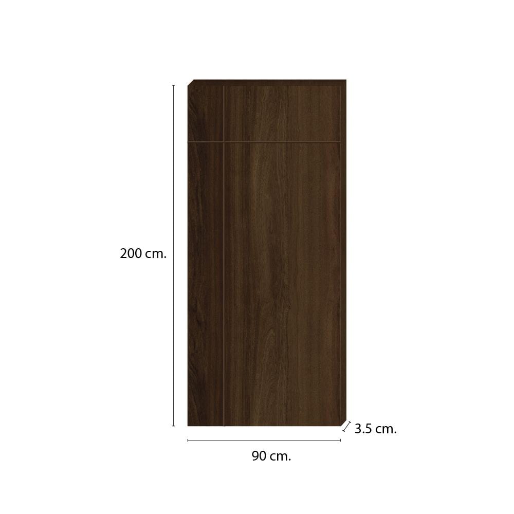 ประตูภายใน SPC ไม่เจาะลูกบิด INTO SPEC INTERSECT 90x200 ซม. สี AFRICAN SAPELE